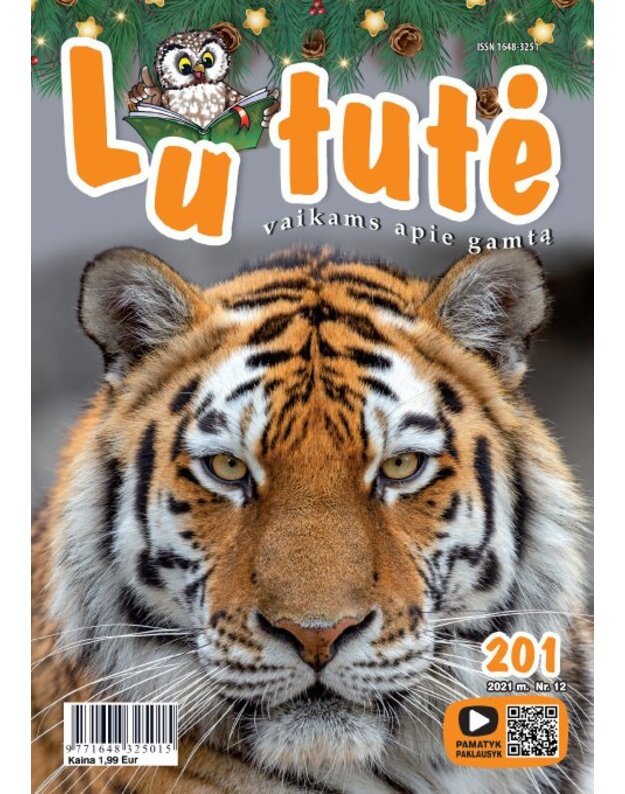 Žurnaliuko „Lututė“ numeris (2021 m. Nr. 12(201)